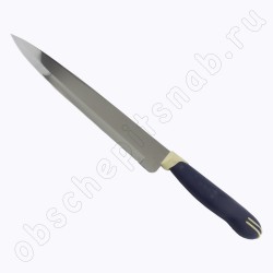 Нож поварской нерж, Multicolor, 20 см, с пластиковой ручкой